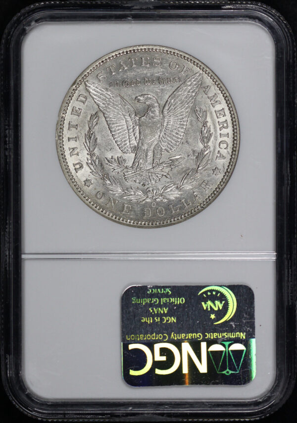 Reverse of this 1895-O Morgan Dollar NGC AU-55