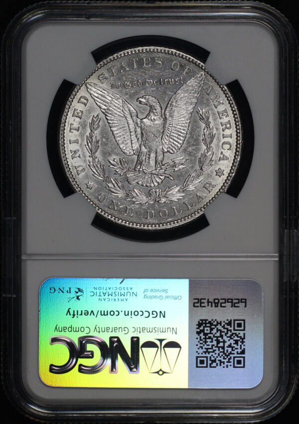 Reverse of this 1895-S Morgan Dollar NGC AU-55