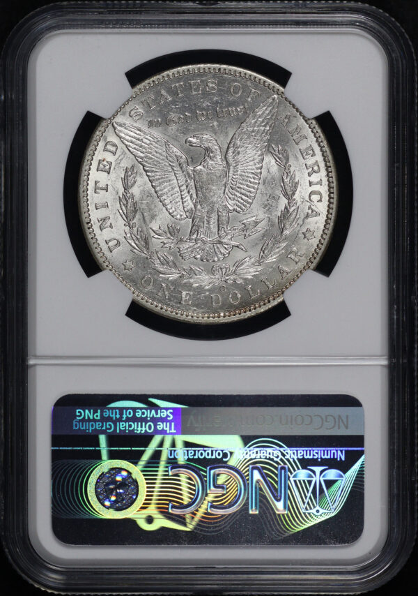 Reverse of this 1896-O Morgan Dollar NGC AU-55