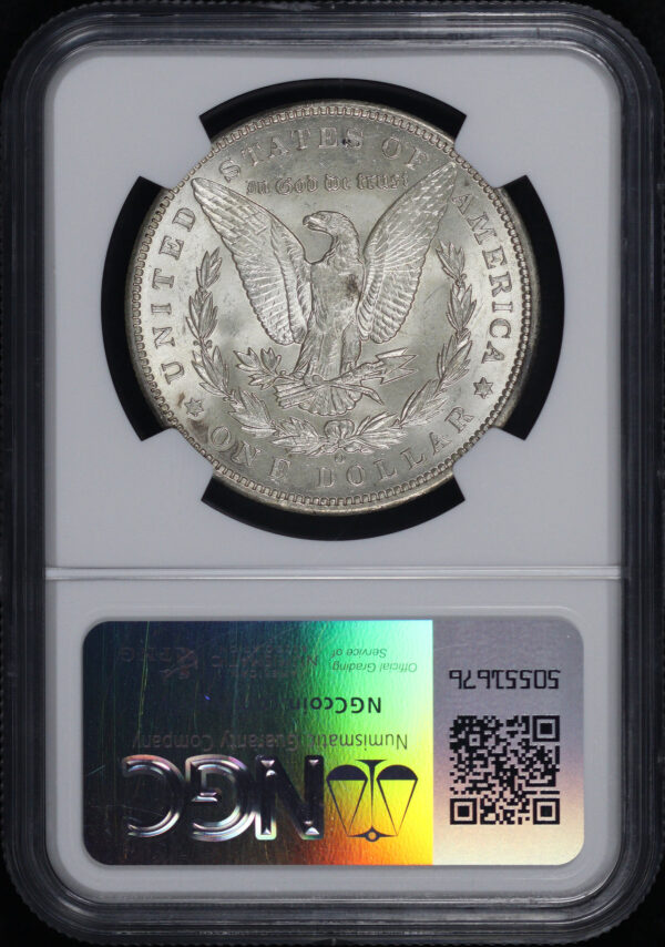 Reverse of this 1896-O Morgan Dollar NGC MS-60