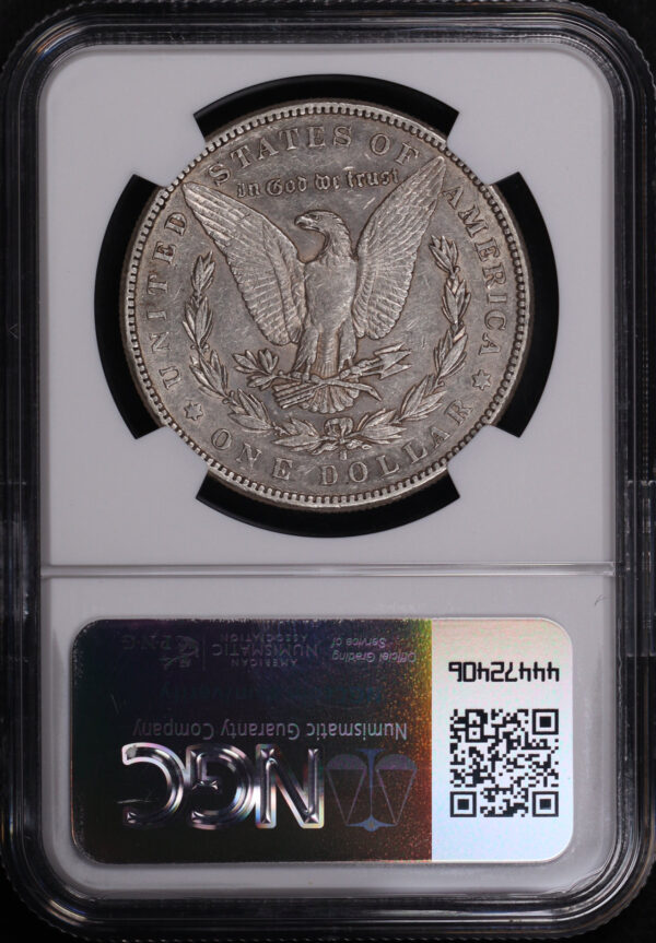 Reverse of this 1896-S Morgan Dollar NGC AU-50