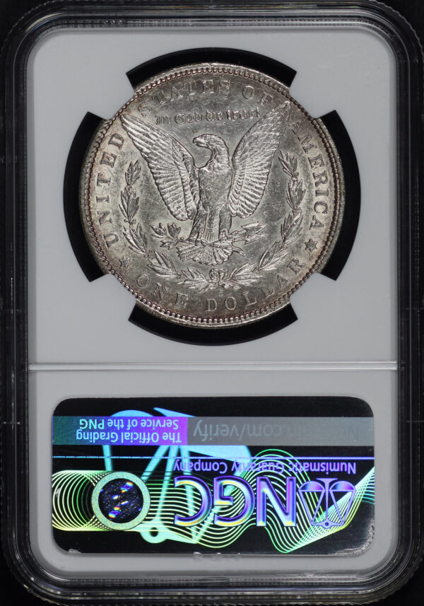Reverse of this 1896-S Morgan Dollar NGC AU-53