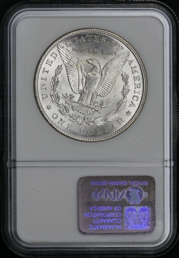Reverse of this 1896-S Morgan Dollar NGC MS-64
