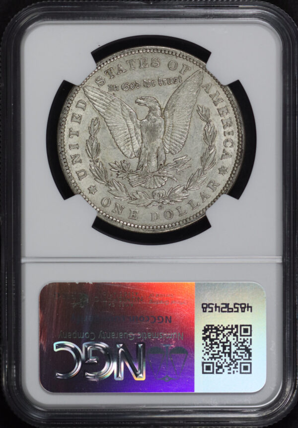 Reverse of this 1897-O Morgan Dollar NGC AU-53