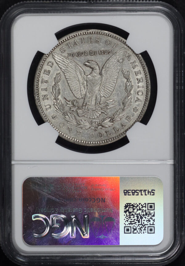 Reverse of this 1897-O Morgan Dollar NGC AU-53