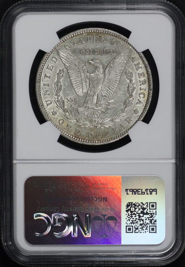 Reverse of this 1897-O Morgan Dollar NGC AU-53