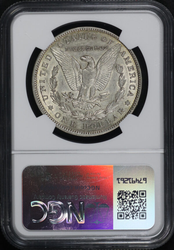 Reverse of this 1897-O Morgan Dollar NGC AU-53
