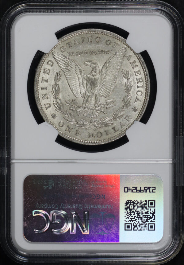 Reverse of this 1897-O Morgan Dollar NGC AU-53