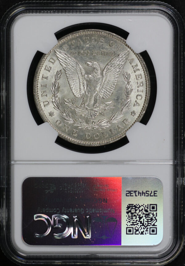 Reverse of this 1897-O Morgan Dollar NGC AU-55