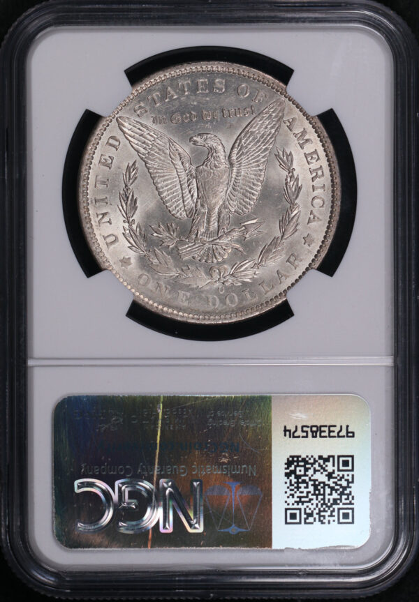 Reverse of this 1897-O Morgan Dollar NGC MS-61