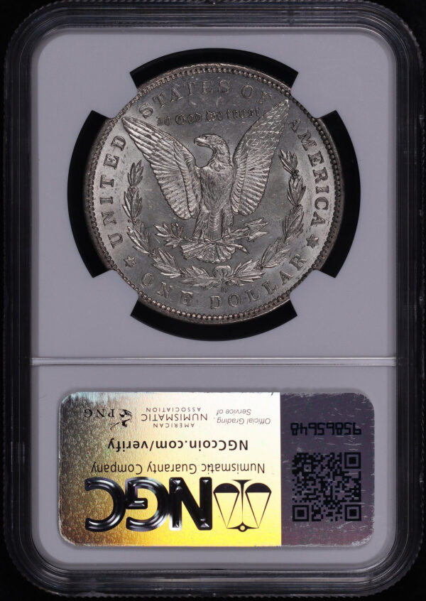 Reverse of this 1897-O Morgan Dollar NGC MS-61