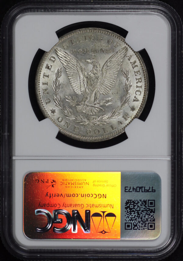 Reverse of this 1897-O Morgan Dollar NGC MS-61 CAC