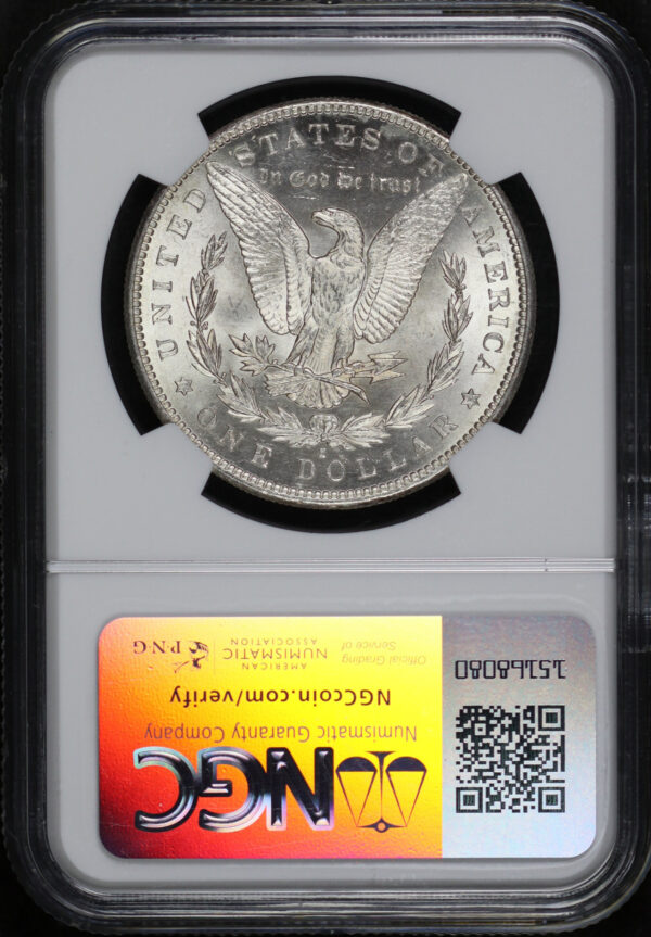 Reverse of this 1897-S Morgan Dollar NGC MS-64