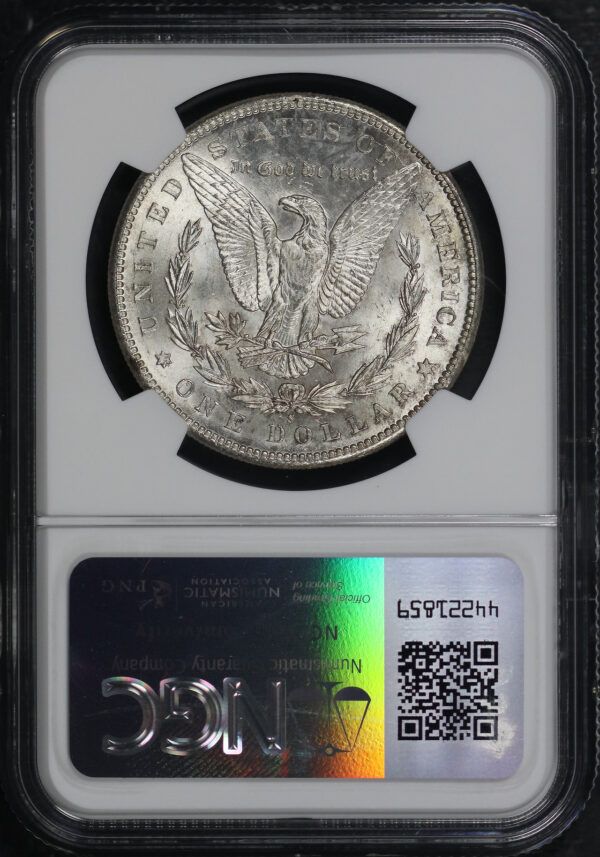 Reverse of this 1897-S Morgan Dollar NGC MS-65