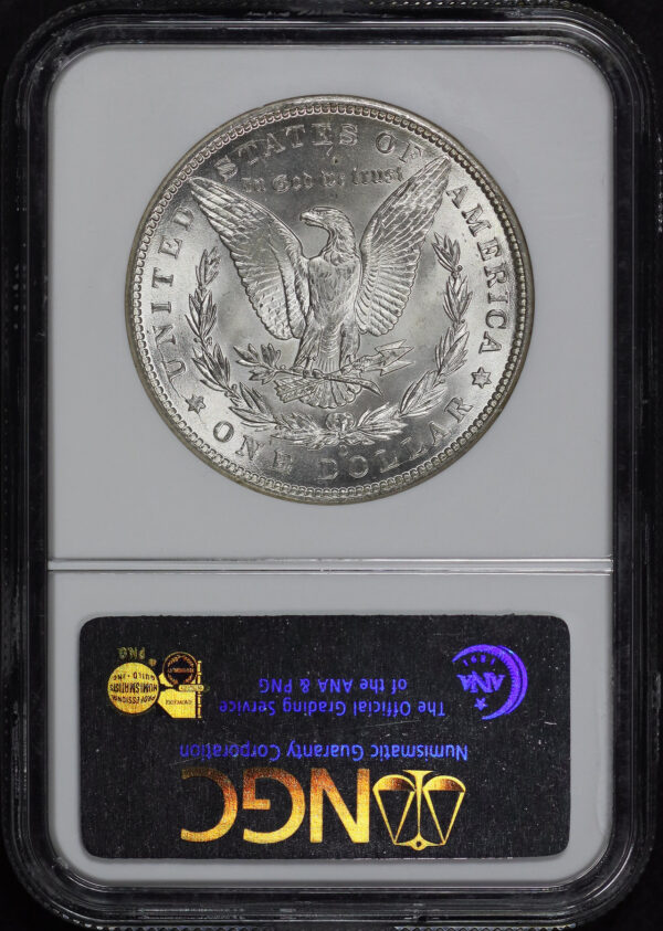 Reverse of this 1898-O Morgan Dollar NGC MS-64