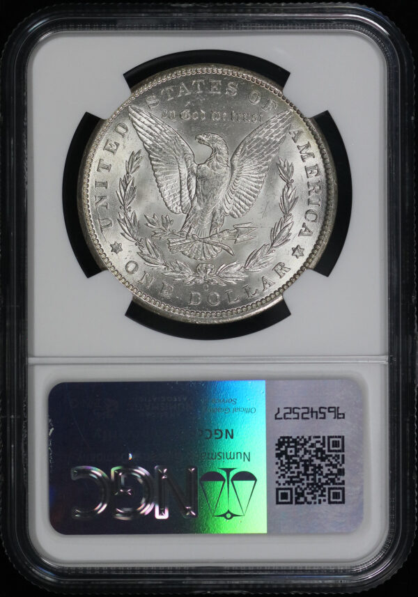 Reverse of this 1898-O Morgan Dollar NGC MS-65