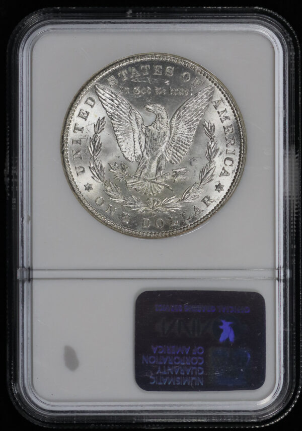 Reverse of this 1898-O Morgan Dollar NGC MS-65