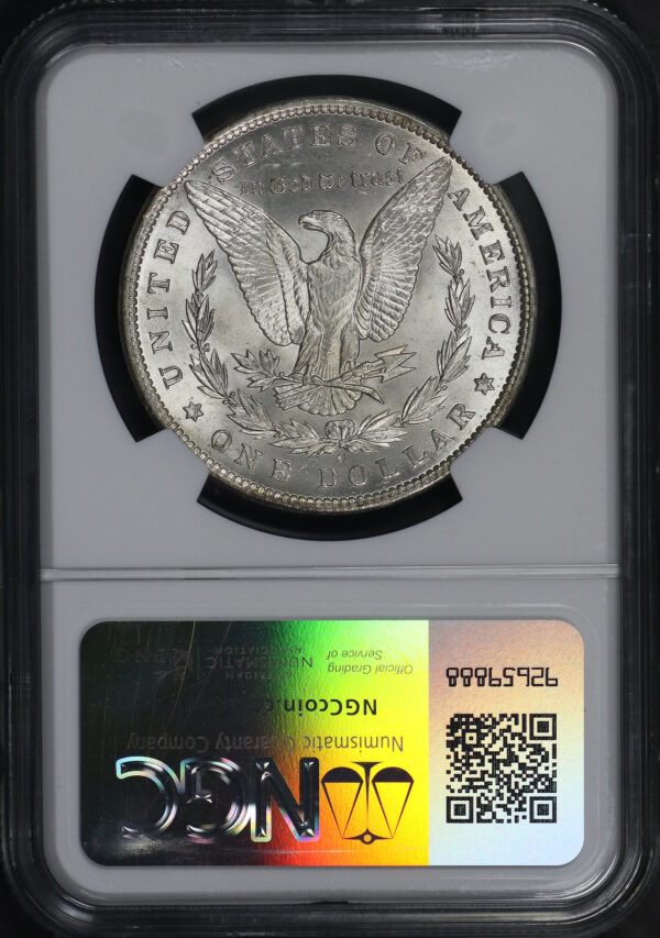 Reverse of this 1898-O Morgan Dollar NGC MS-66