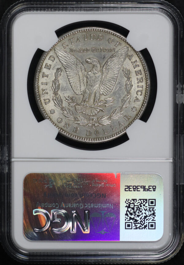 Reverse of this 1898-S Morgan Dollar NGC AU-53