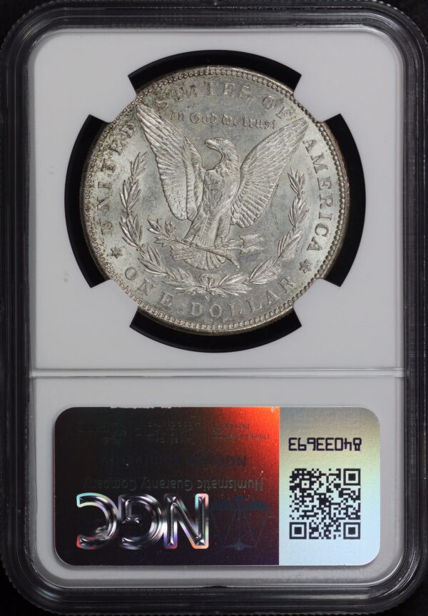 Reverse of this 1898-S Morgan Dollar NGC AU-55
