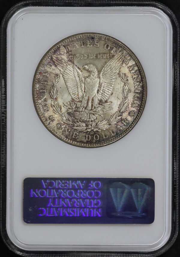 Reverse of this 1899-O Morgan Dollar NGC MS-65 CAC