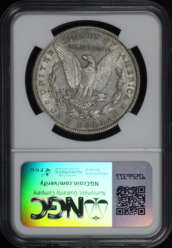 Reverse of this 1899-S Morgan Dollar NGC AU-53