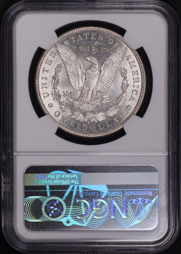 Reverse of this 1899-S Morgan Dollar NGC MS-61