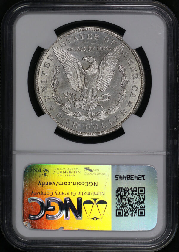 Reverse of this 1899-S Morgan Dollar NGC MS-61