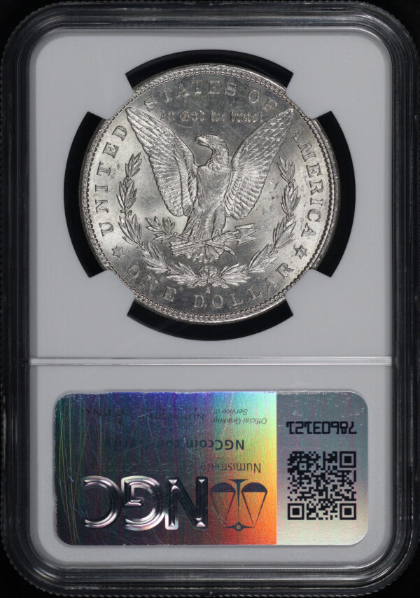 Reverse of this 1899-S Morgan Dollar NGC MS-61