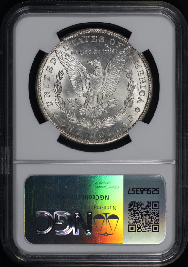 Reverse of this 1899-S Morgan Dollar NGC MS-65+
