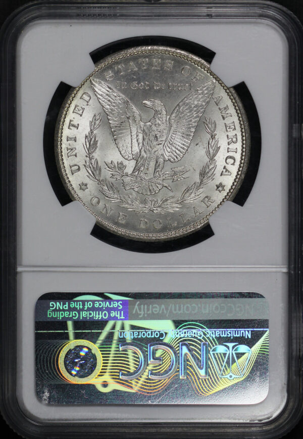 Reverse of this 1900 Morgan Dollar NGC MS-64