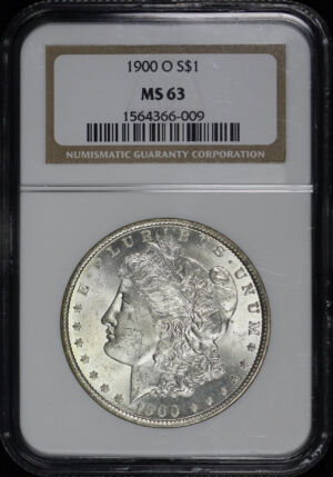 Obverse of this 1900-O Morgan Dollar NGC MS-63