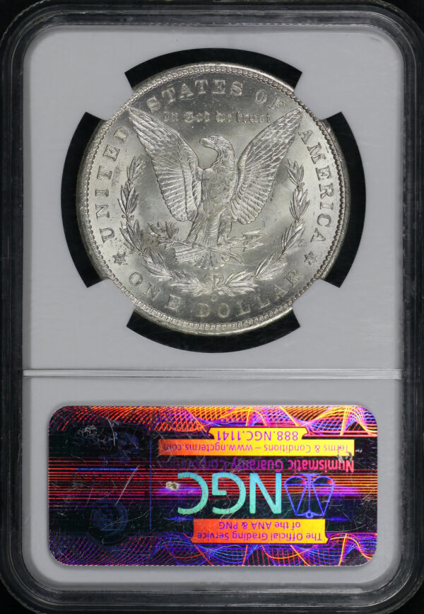 Reverse of this 1900-O Morgan Dollar NGC MS-64