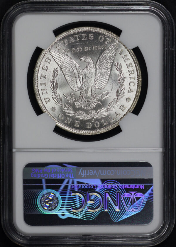 Reverse of this 1900-O Morgan Dollar NGC MS-64