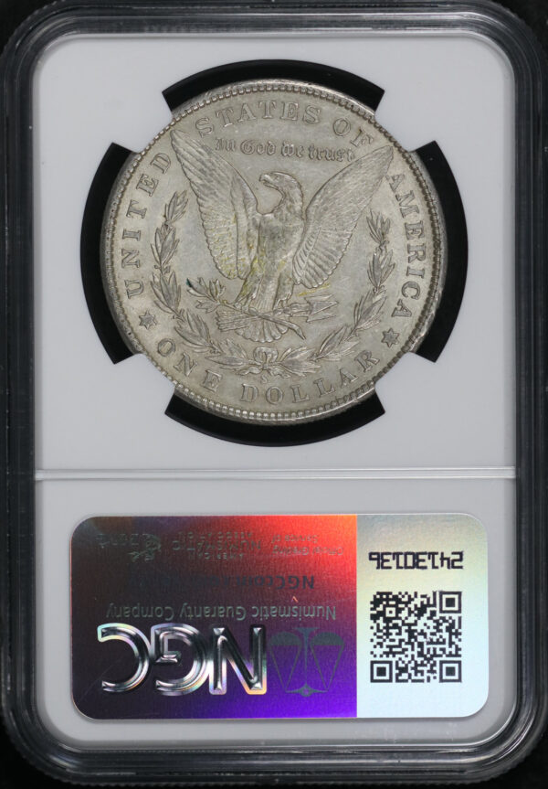 Reverse of this 1900-S Morgan Dollar NGC AU-53