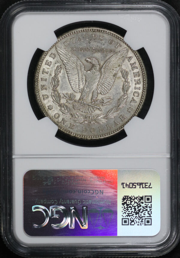 Reverse of this 1900-S Morgan Dollar NGC AU-53