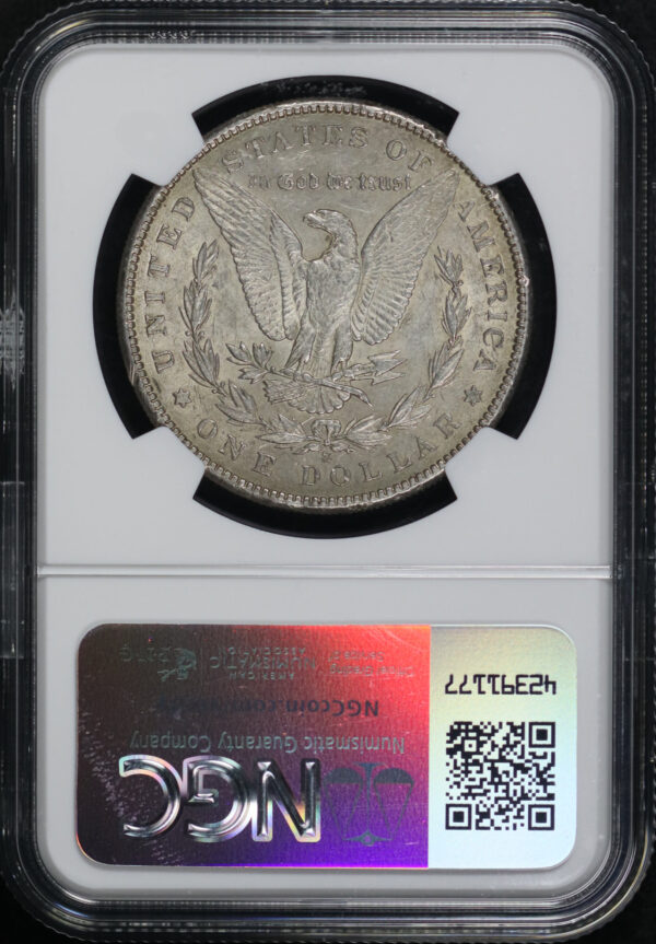 Reverse of this 1900-S Morgan Dollar NGC AU-53