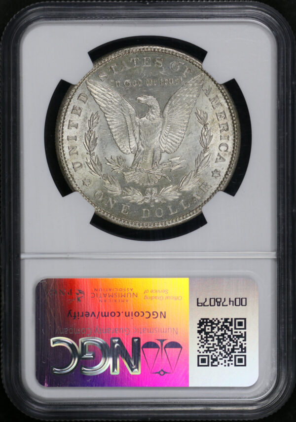 Reverse of this 1900-S Morgan Dollar NGC MS-63