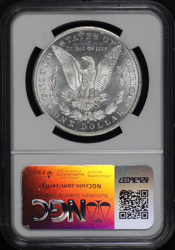 Reverse of this 1900-S Morgan Dollar NGC MS-64 CAC