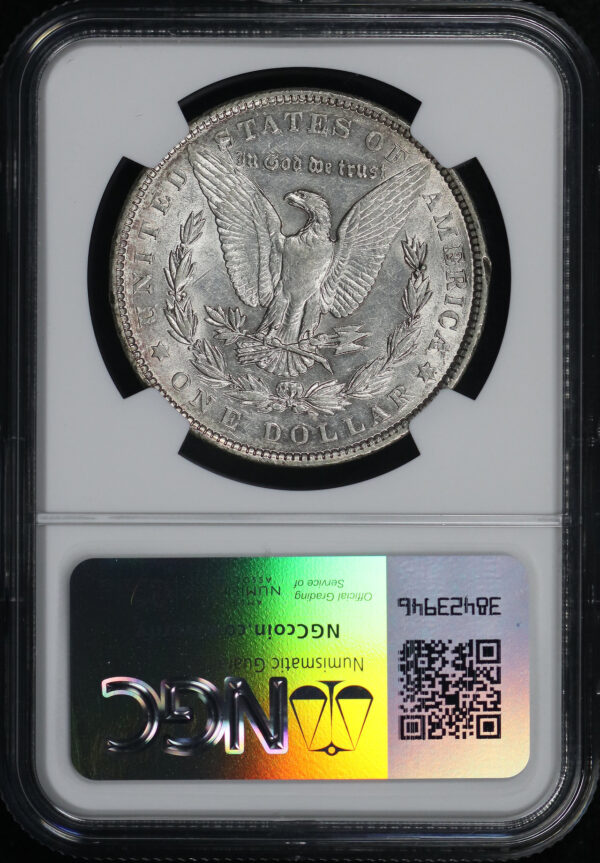 Reverse of this 1901 Morgan Dollar NGC AU-53