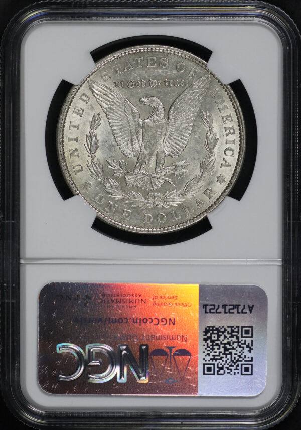 Reverse of this 1901 Morgan Dollar NGC AU-58