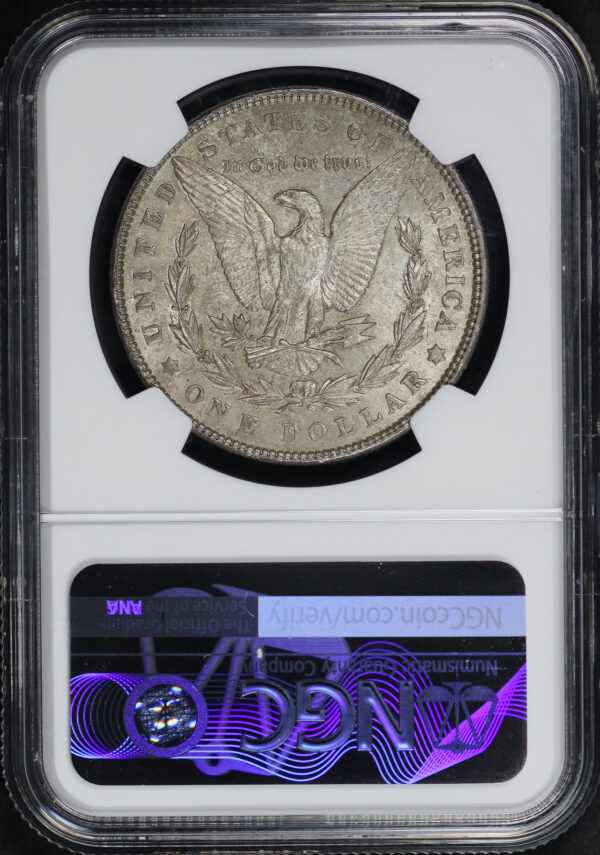Reverse of this 1901 Morgan Dollar NGC MS-61