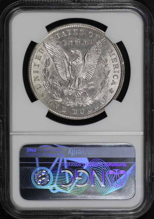 Reverse of this 1901 Morgan Dollar NGC MS-61