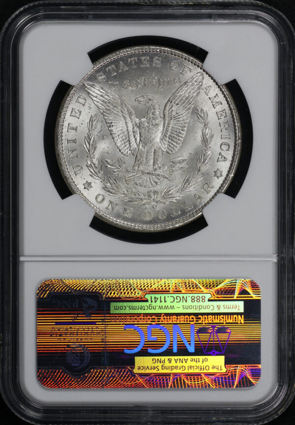 Reverse of this 1901-O Morgan Dollar NGC MS-62