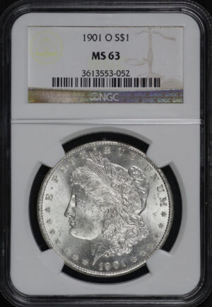 Obverse of this 1901-O Morgan Dollar NGC MS-63