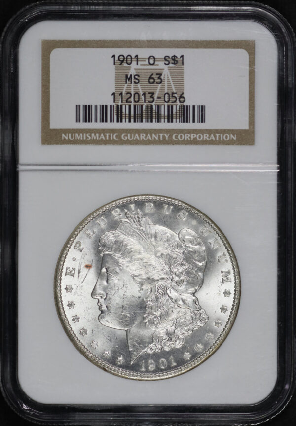 Obverse of this 1901-O Morgan Dollar NGC MS-63