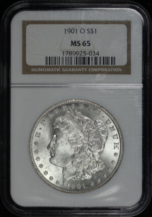 Obverse of this 1901-O Morgan Dollar NGC MS-65