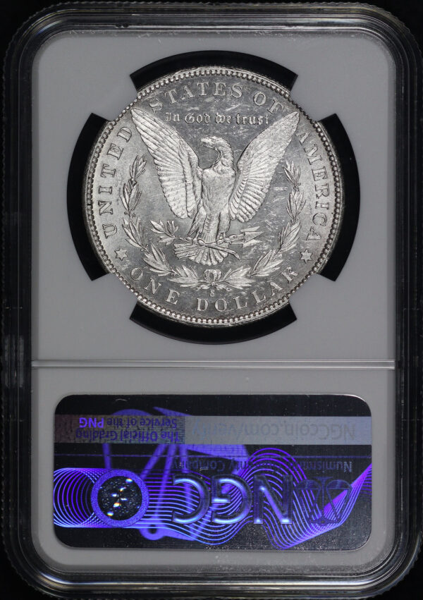 Reverse of this 1901-S Morgan Dollar NGC AU-55