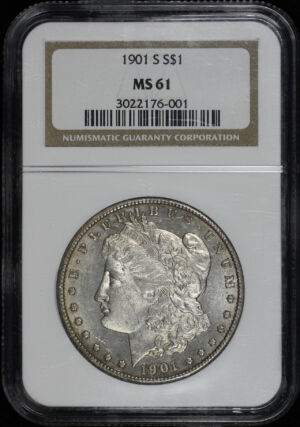 Obverse of this 1901-S Morgan Dollar NGC MS-61