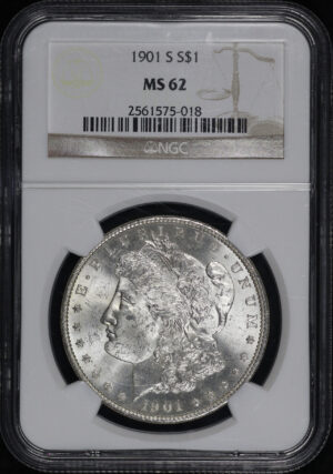 Obverse of this 1901-S Morgan Dollar NGC MS-62